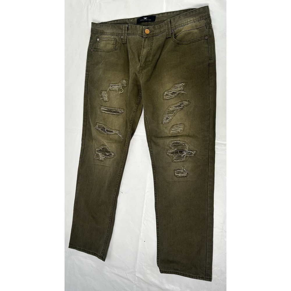 Jordan Craig Jeans Men's 38x32 Legacy Edition Aaron Acid Wash Ripped Distress